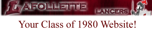 LA FOLLETTE CLASS OF 1980